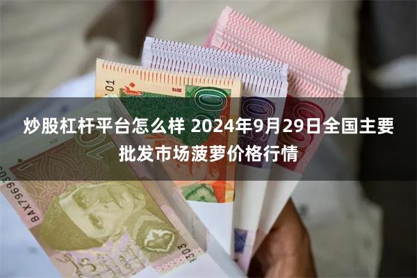 炒股杠杆平台怎么样 2024年9月29日全国主要批发市场菠萝价格行情